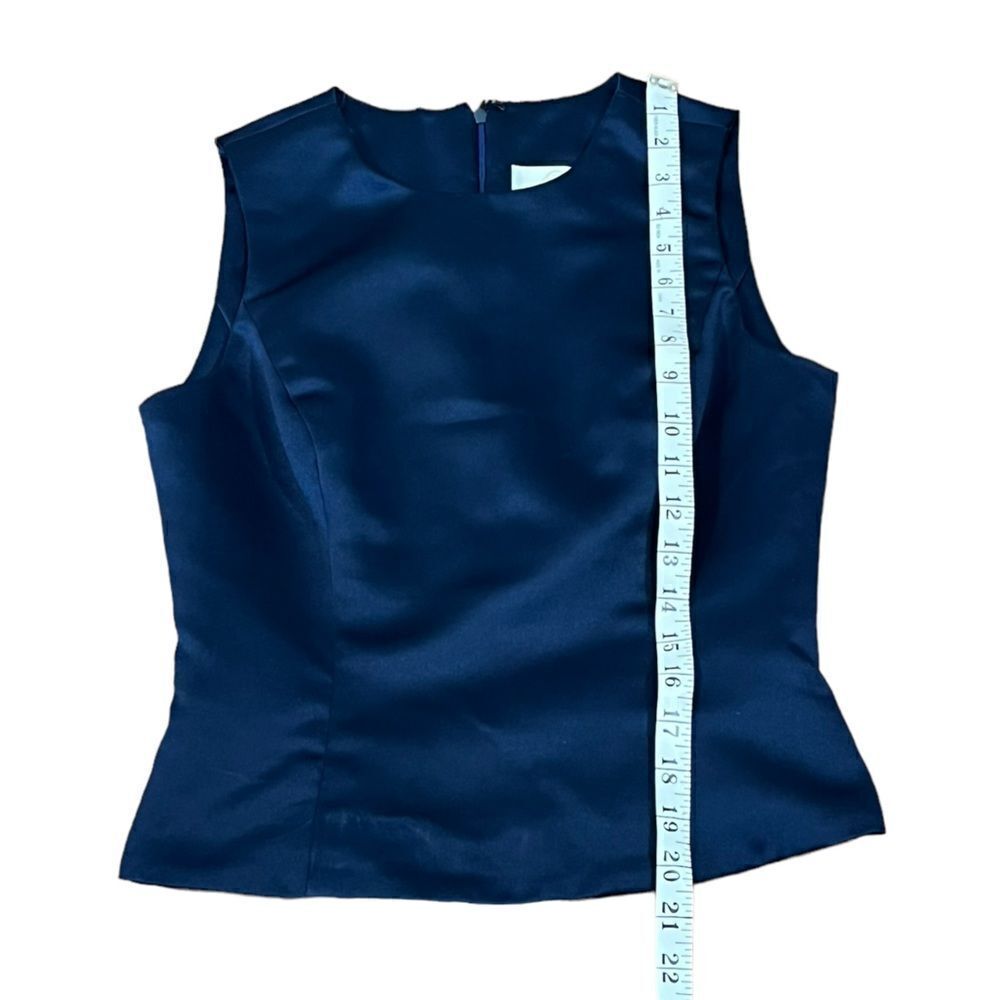 Vera Wang Women’s Navy Sleeveless Top, Size 8, NWOT - Picture 5 of 5